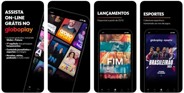 Prints de Tela GloboPlay