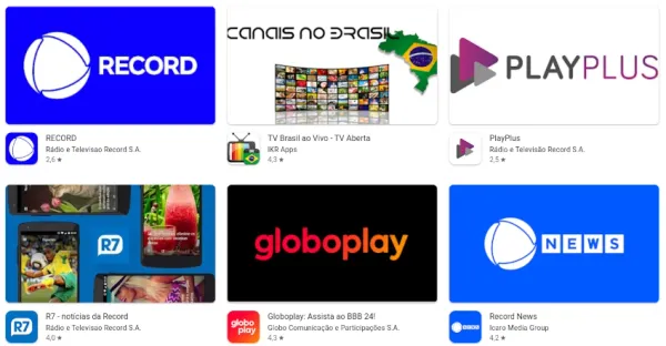 Aplicativos Android - Assistir Novela Gênesis ao Vivo Record